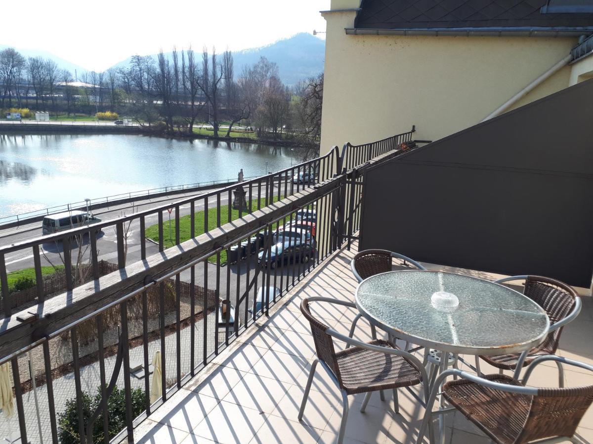 Bohemica Apartments Decin Exterior foto